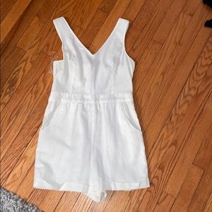 White romper, never worn